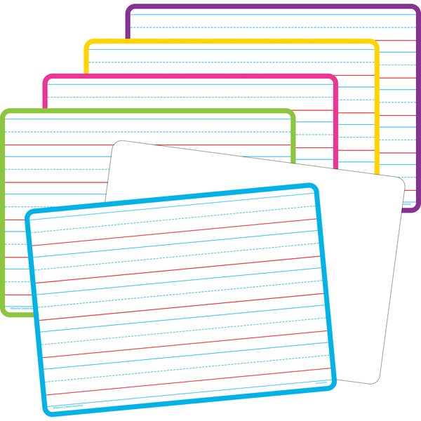 Teacher Created Resources Double-Sided Writing Dry Erase Boards, PK10 TCR77889
